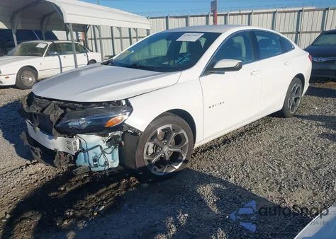 2022 Chevrolet Malibu Lt z USA, uszkodzony, nr VIN 1G1ZD5ST2NF197783